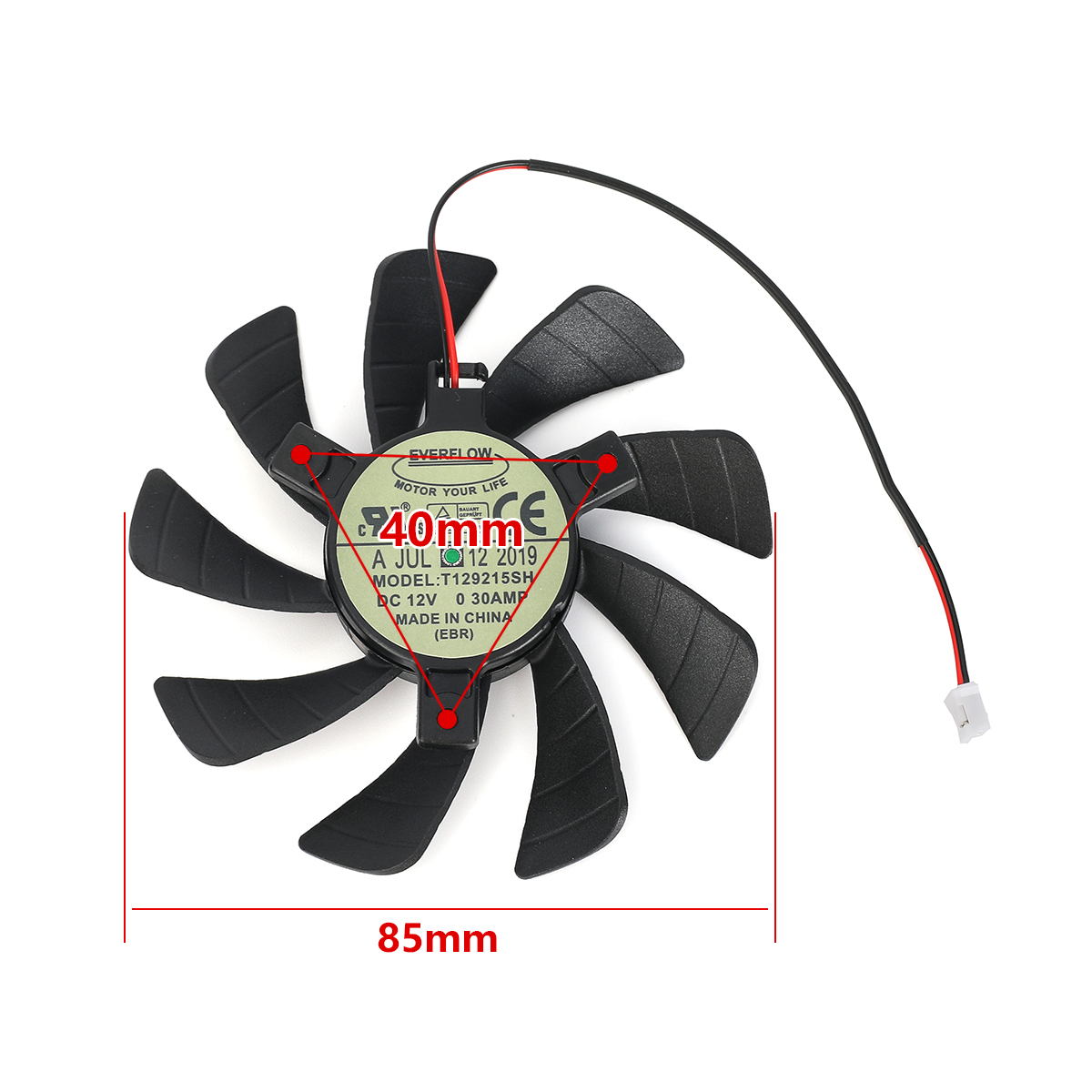 Yeni 85mm T129215SH Soğutucu F - Rtx 3090 24Gb Gddr6X incelemesi ve fiyatı