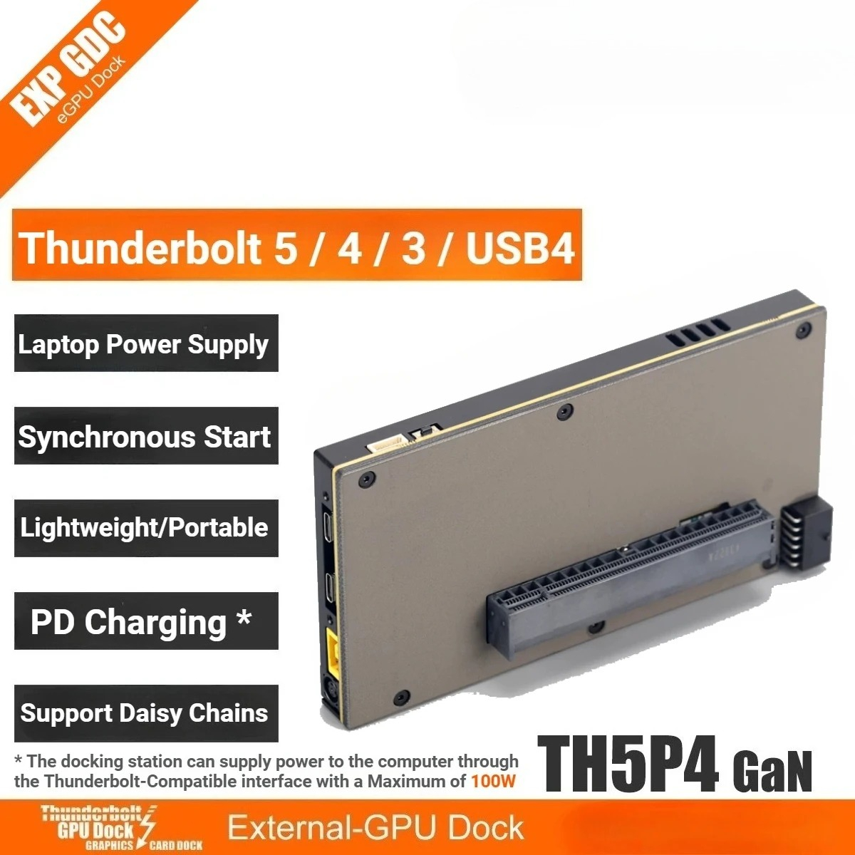 Geliştirilmiş TH5P4GaN Dizüstü - Gpu External Dock Egpu Thunderbolt 4 incelemesi ve fiyatı